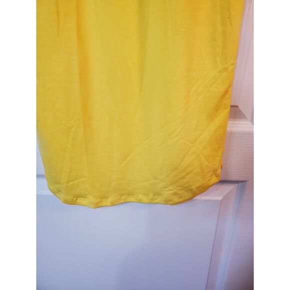 Bump Biddy Maternity Sunny Yellow Casual Stretchy Midi Dress NWT, Size Medium - Picture 10 of 10